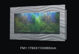 rectangular wall mounted fish aquarium