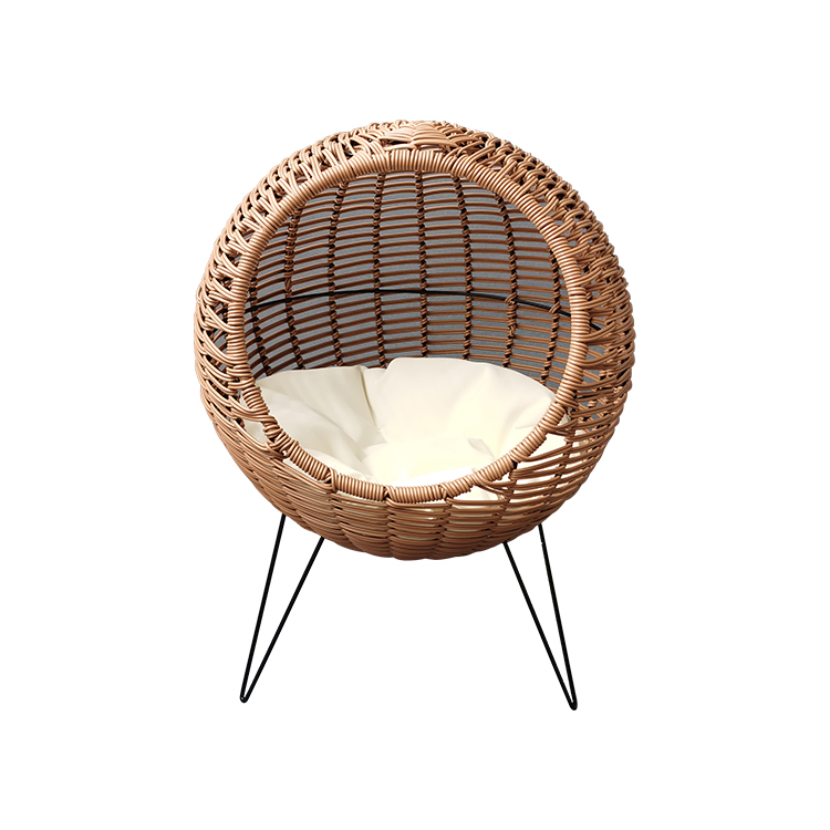 WICKER PET BED